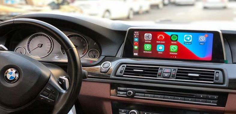 مانیتور BMW - قیمت انواع مانیتور و ضبط بی ام و فابریک
