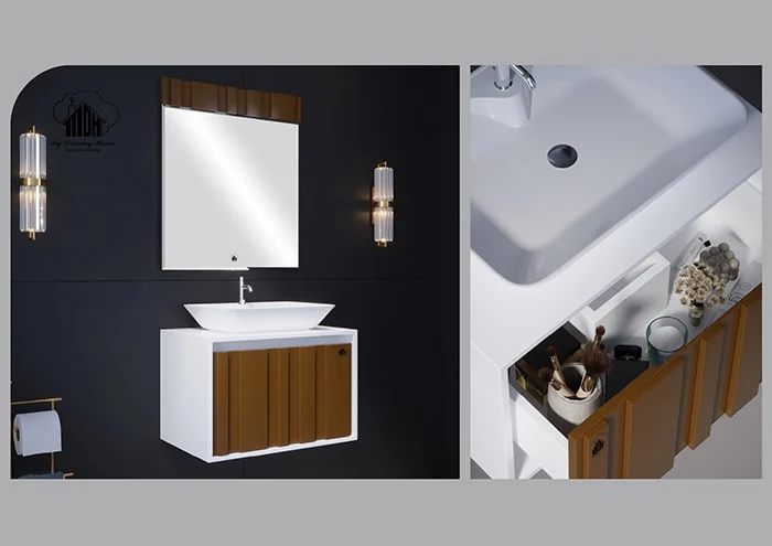 روشویی کابینت دار کوچک