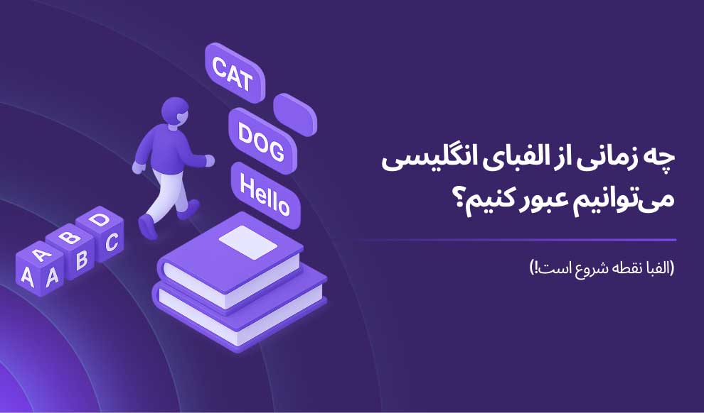 چه زمانی باید از یادگیری الفبای انگلیسی عبور کنیم؟