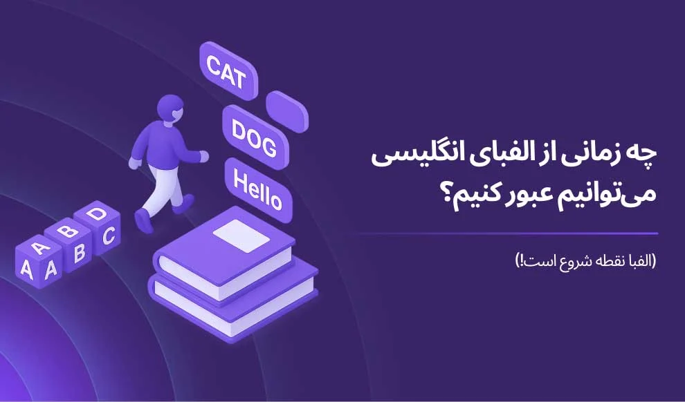 چه زمانی باید از یادگیری الفبای انگلیسی عبور کنیم؟