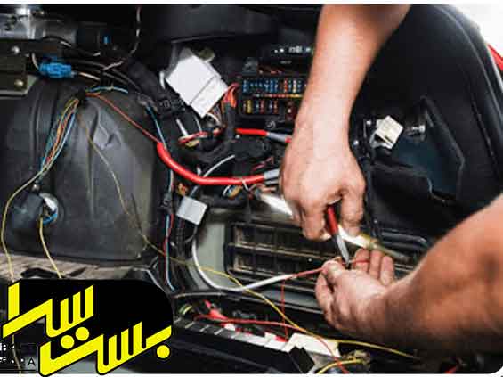 رنگ سیم های سنسور کیلومتر پراید