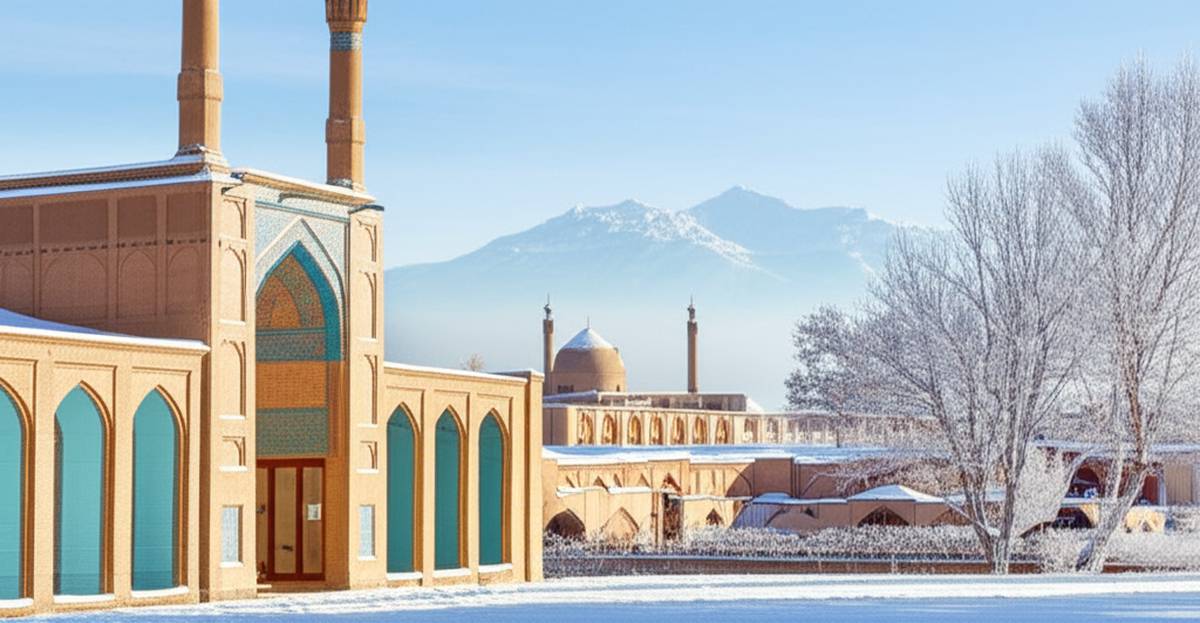 جاهای دیدنی قزوین در زمستان