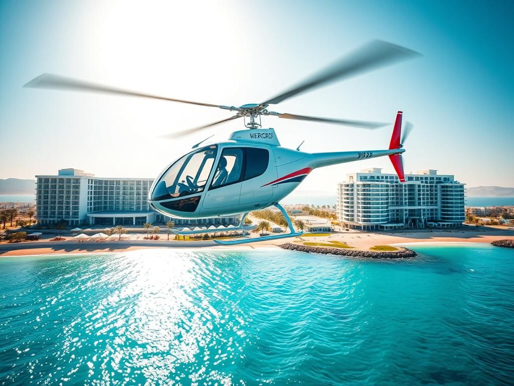 جایروکوپتر کیش - تجربه پرواز هیجان انگیز بر فراز جزیره