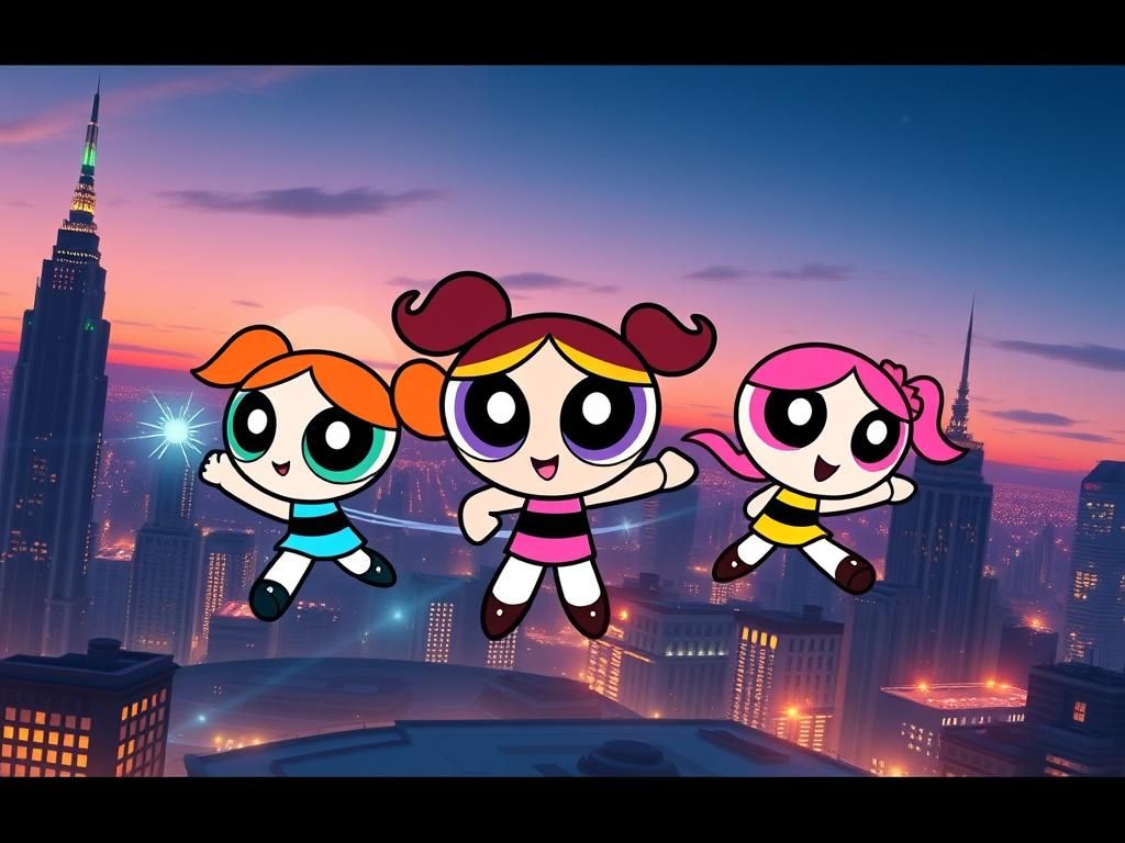 دختران پاورپاف: معرفی جامع انیمیشن (هر آنچه باید بدانید)