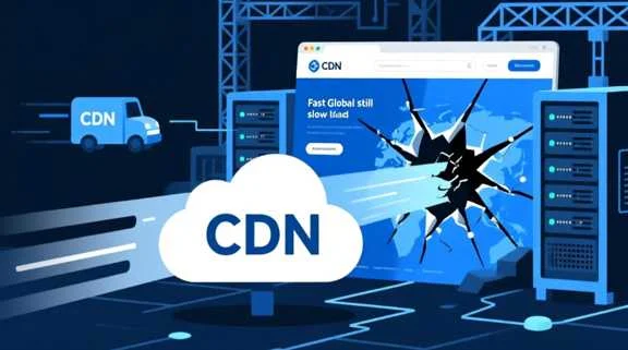 چرا CDN به‌تنهایی نمی‌تواند سرعت واقعی سایت را تضمین کند؟