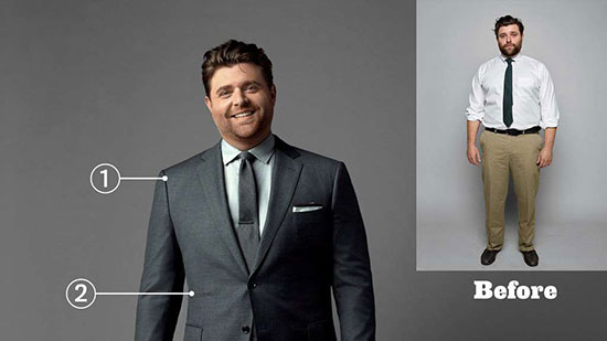 مشکل همیشگی آقایان چاق در خرید لباس چیست؟