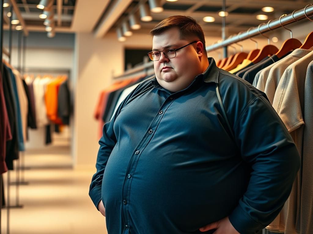 شلوار | استایل مشکل همیشگی آقایان چاق در خرید لباس چیست؟