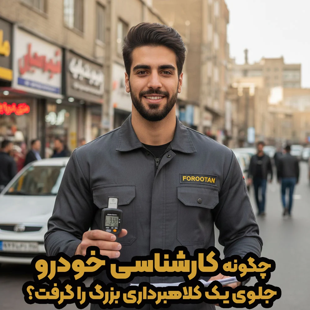 چگونه کارشناسی خودرو جلوی یک کلاهبرداری را گرفت