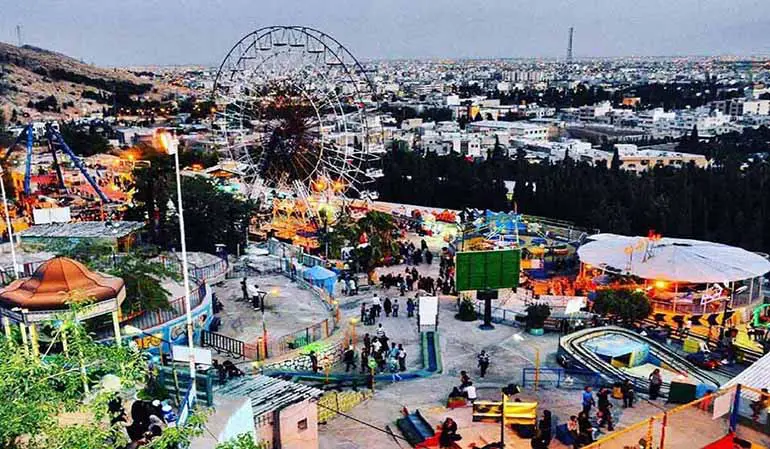 بهترین مکان های تفریحی شیراز