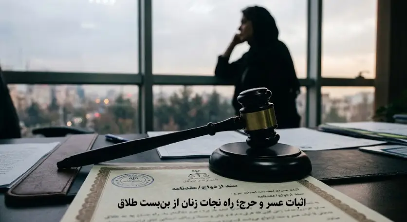 زن چگونه می‌تواند طلاق بگیرد؟ (راهنمای قطعی اثبات عسر و حرج در ۱۴۰۵)